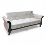 Curvy Sofa Bed – (White)